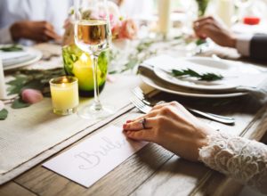 Top 10 Wedding Trends for 2018 plate