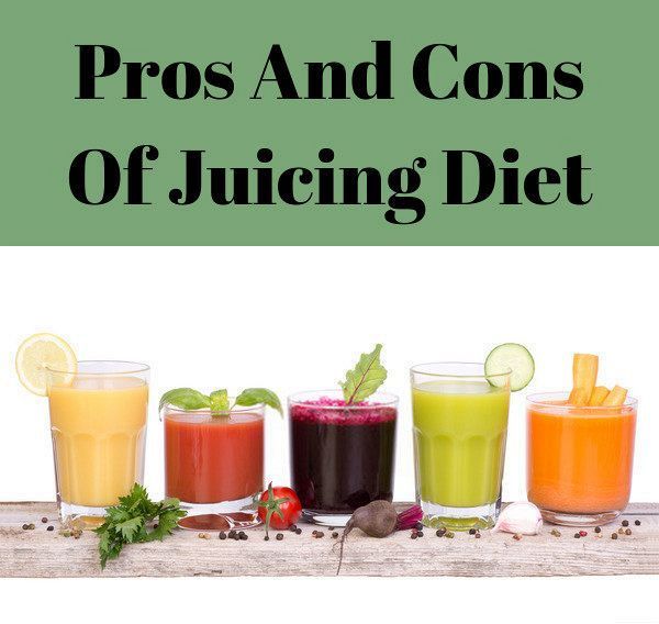 What Are The Pros And Cons Of Juicing?