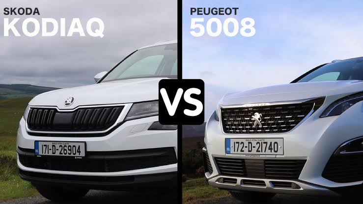 What is the difference between Peugeot 5008 and Skoda Kodiaq?