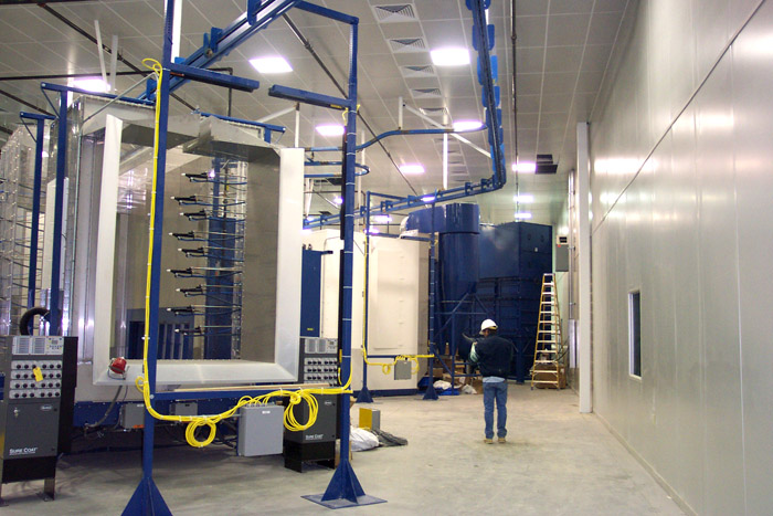 The Benefits of Upgrading to an Automated Powder Coating System