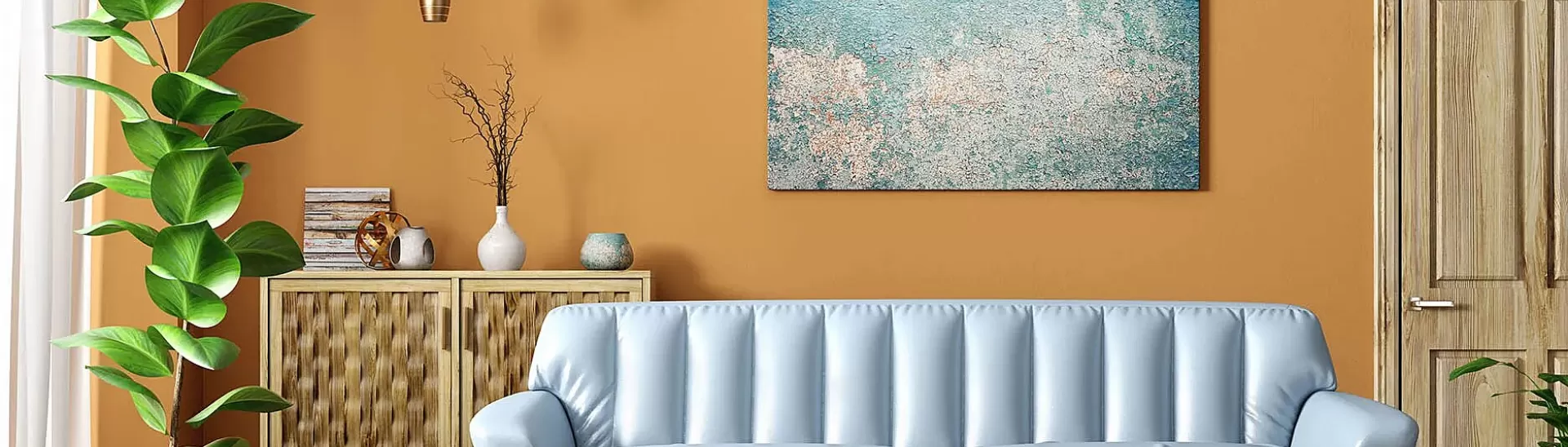 9 ways to make a small space feel bigger with wall art